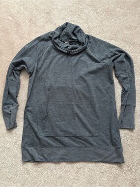 Balance Collection Gray Pullover Sweatshirt
